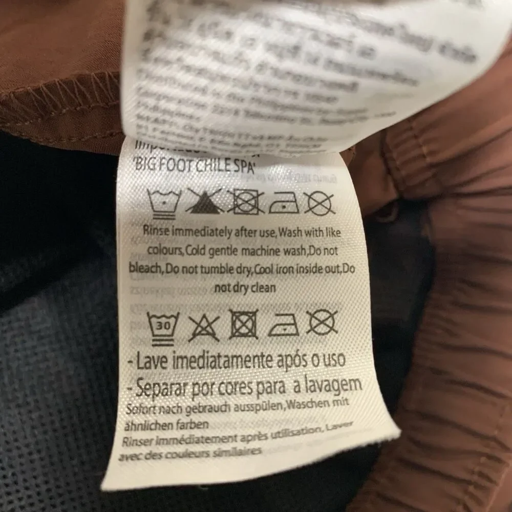 Cotton On Brown Shorts Men's Small Polyamide Stretch Cargo Pockets